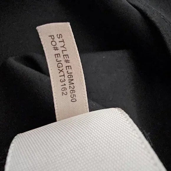 Eliza J Off the Shoulder Scuba Sheath Black Dress - Picture 9 of 9